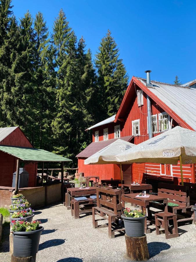 Penzion Lesni Zatisi- Harrachov Buitenkant foto